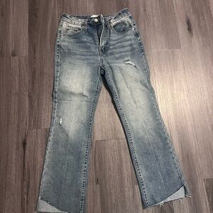 Fashion Nova Light Blue Straight Leg Jeans